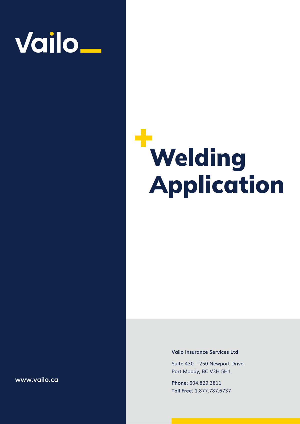 Welding Application
