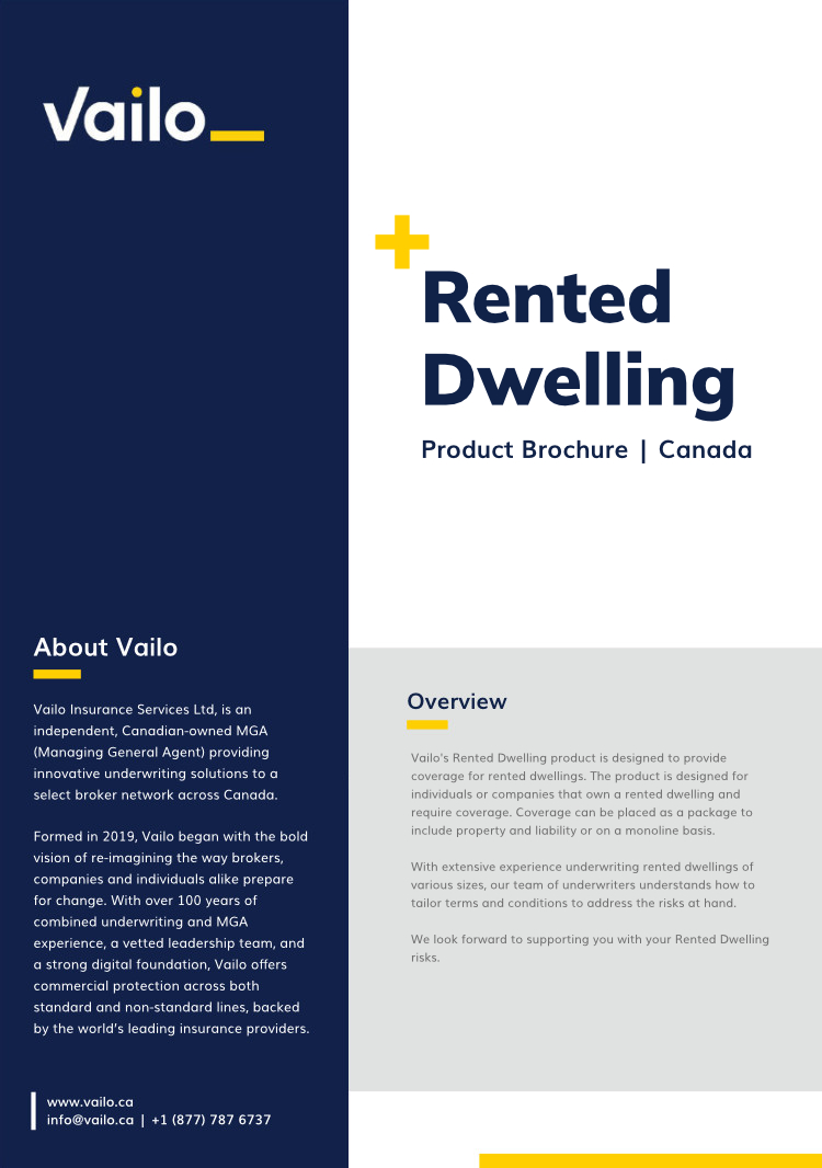 Rented Dwelling Brochure