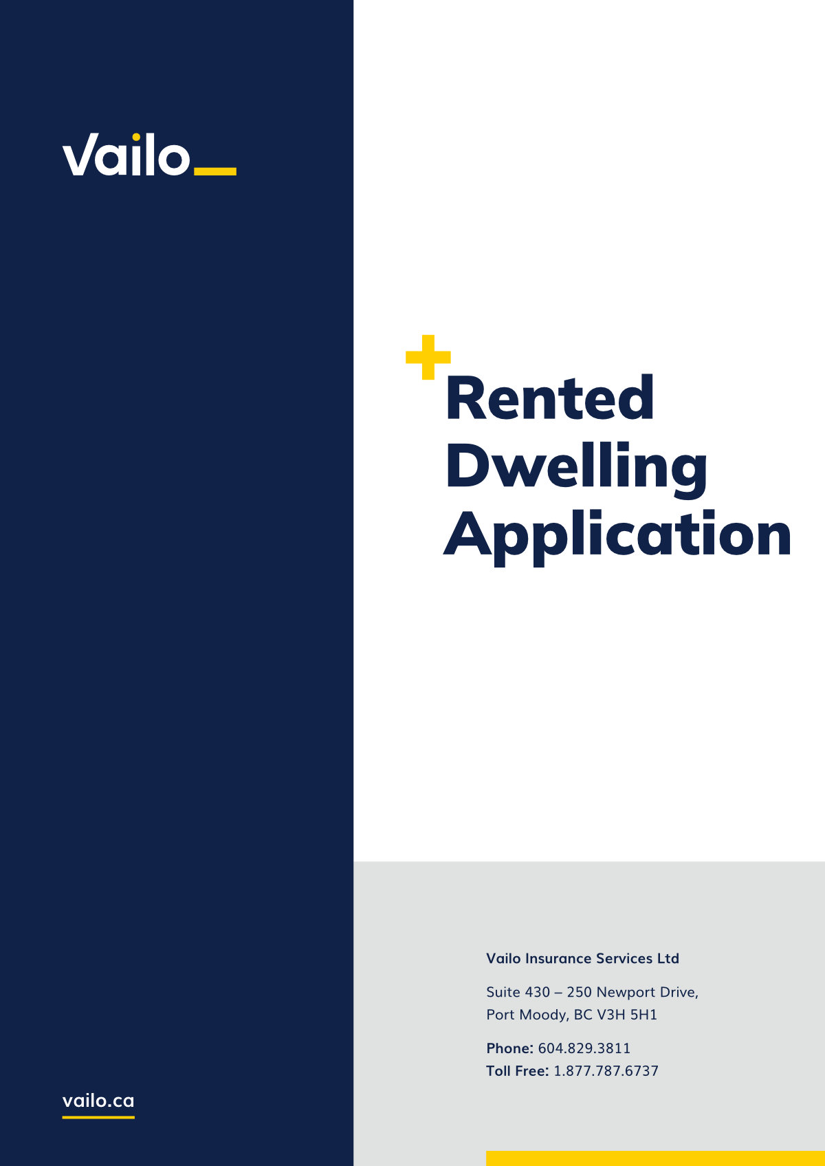 Rented Dwelling Application